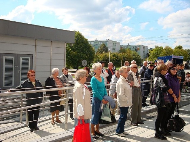 W otwarciu obiektu licznie uczestniczyli mieszkańcy miasta.