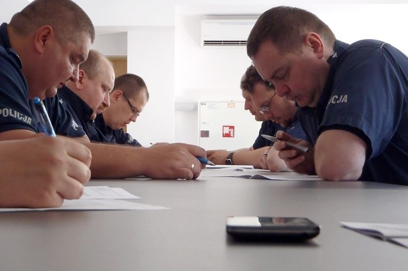 Dzisiaj od rana w Komendzie Miejskiej Policji w Białymstoku...