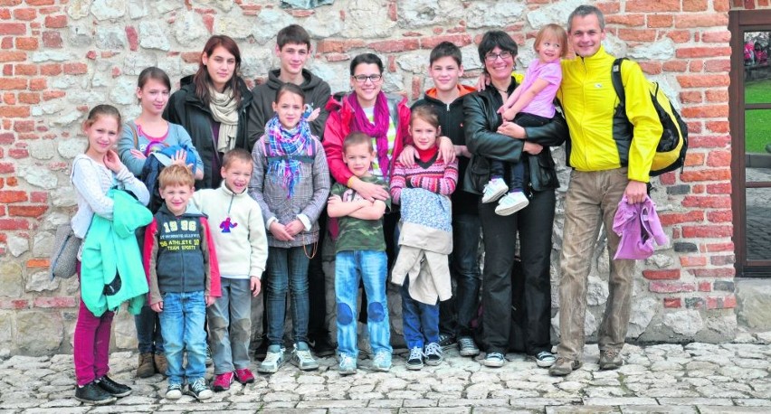 Rodzina Kubisów: (od lewej) Krystyna, Marianna, Zuzanna,...