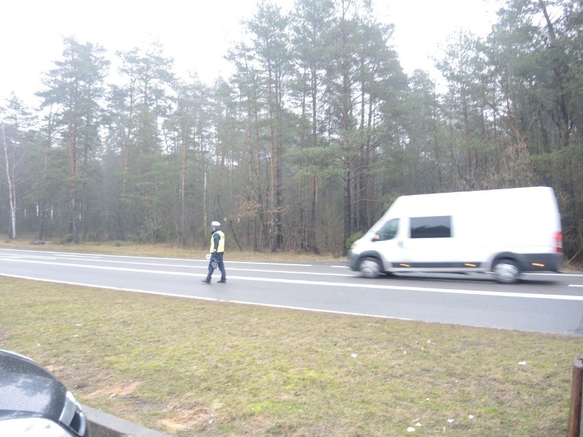 Uwaga Kierowcy! Wzmożone kontrole na DK 61 (zdjęcia)