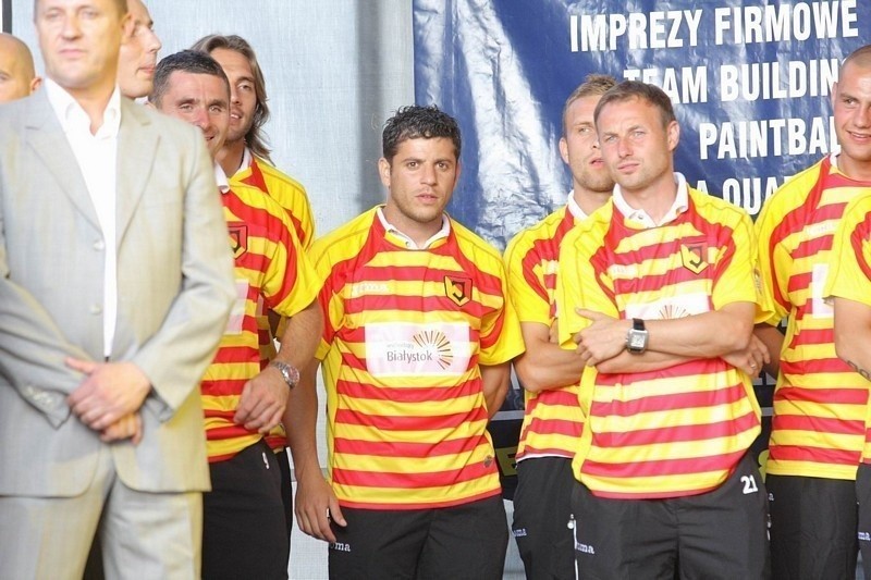 Jagiellonia Białystok prezentacja zespołu