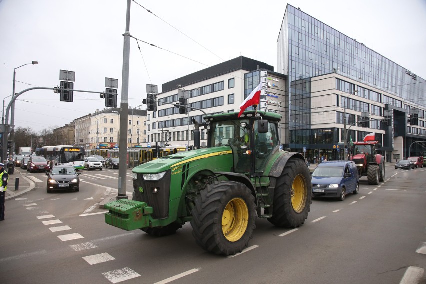 Rolniczy protest na ulicach Szczecina. W tle spór o ziemię 