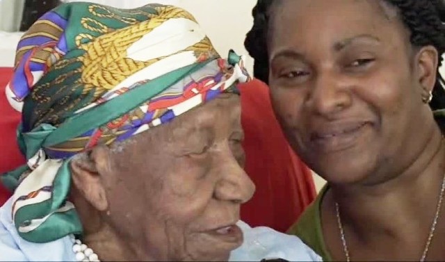 Violet Brown ma 117 lat