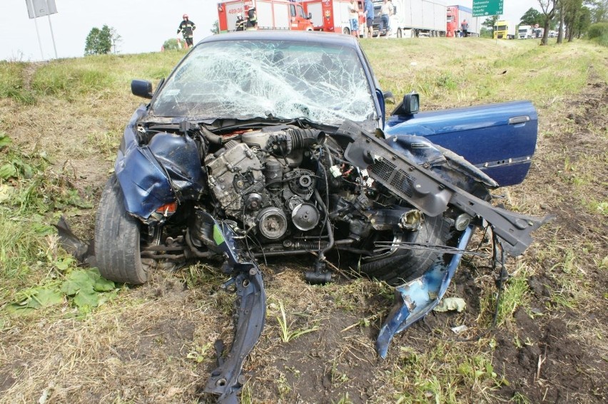 Do wypadku doszło w Korycinie, dziś, około godziny 7.20.