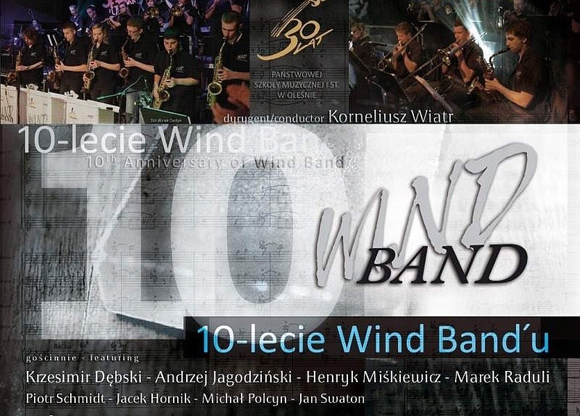 Okładka płyty na 10-lecie Wind Bandu