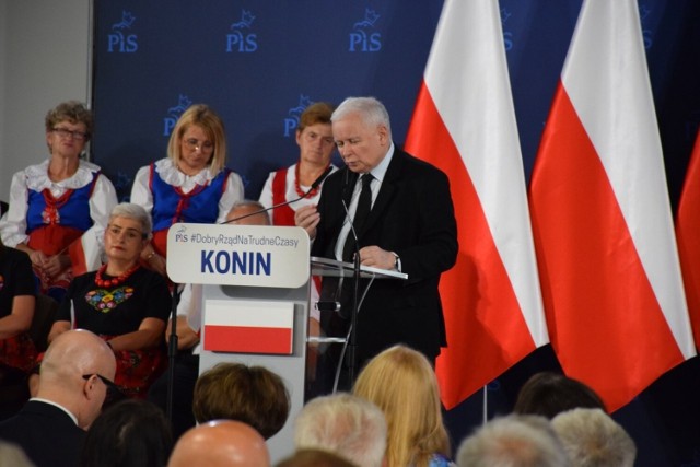 Jarosław Kaczyński odwiedził Kórnik, Poznań, Gniezno i Konin. W tym ostatnim mówił m.in. o roli opozycji.