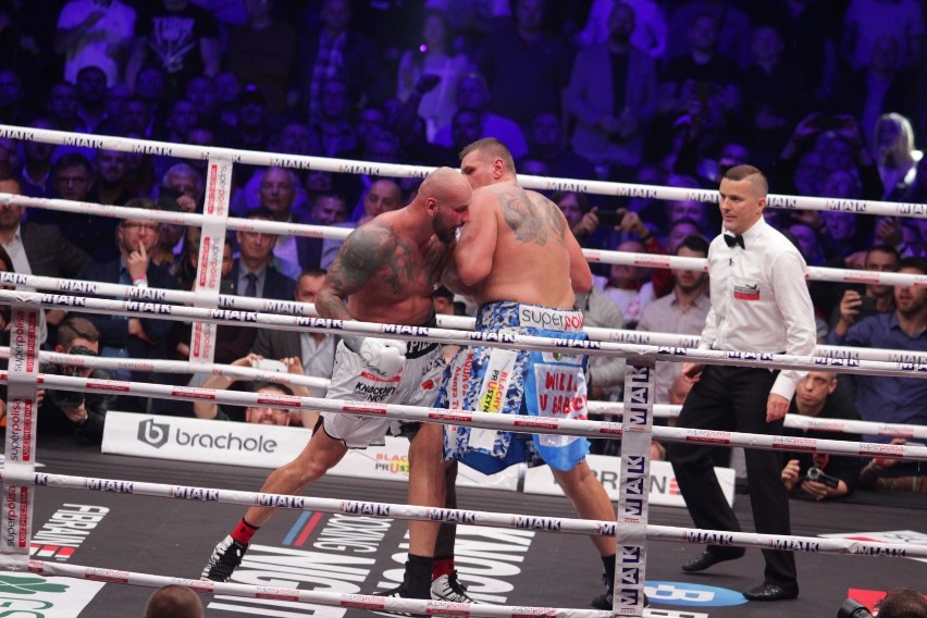 Knockout Boxing Night w Gliwicach: Szpilka wygrał z Wachem....
