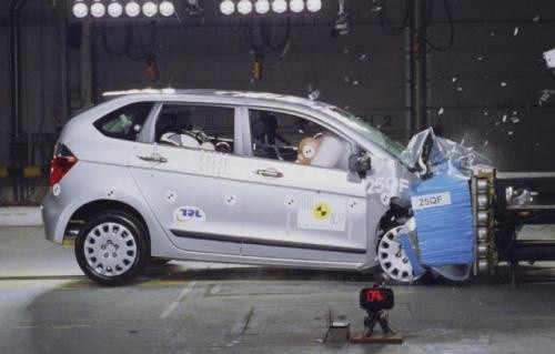 Fot. Euro NCAP: Honda FR-V jest dla pieszych bezpieczniejsza...