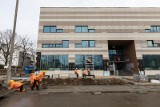 Elewacja nowej siedziby Archiwum Państwowego w Bydgoszczy prawie gotowa. Budowa dobiega końca [zdjęcia]