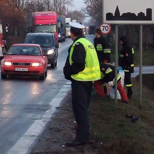 Uwaga drogi i chodniki są śliskie.