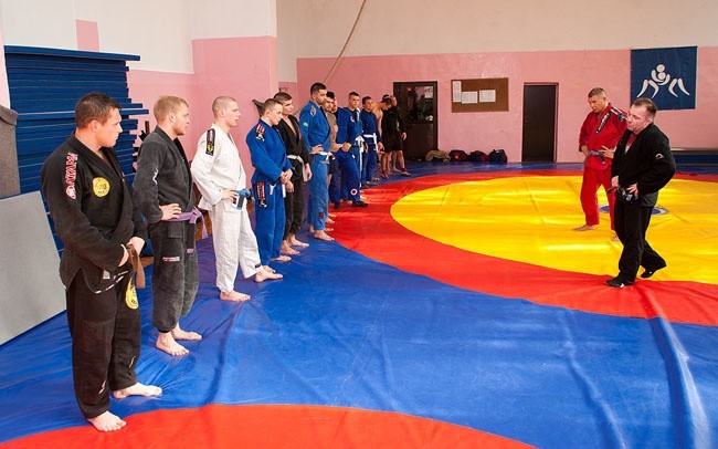 Seminarium BJJ z Piotrem Bagińskim dzien 2.