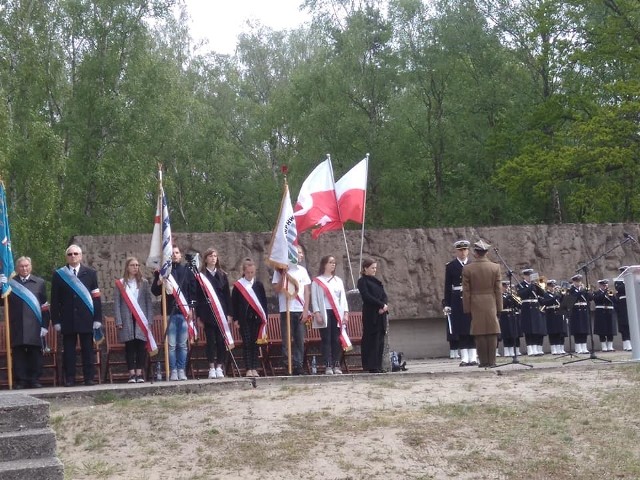 Uroczystości rocznicowe w Muzeum Stutthof - 74 rocznica oswobodzenia obozu koncentracyjnego, 9 maja 2019