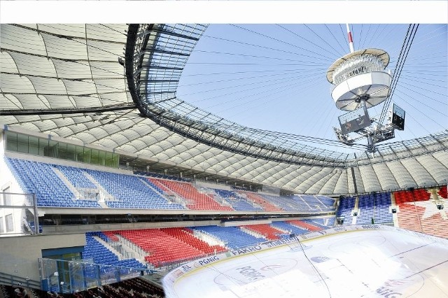 Tak m&oacute;głby wyglądać stadion Wisły zamieniony na lodowisko. Rozsuwany dach zapożyczyliśmy ze Stadionu Narodowego