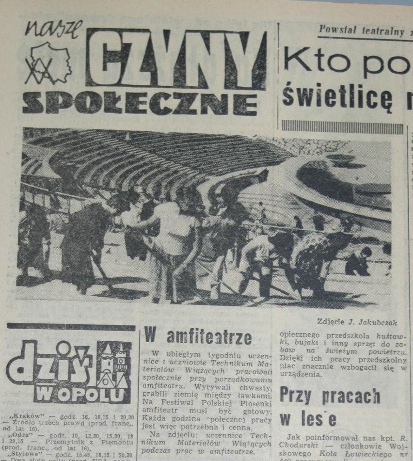 II KFPP. Rok 1964. Trybuna Opolska.