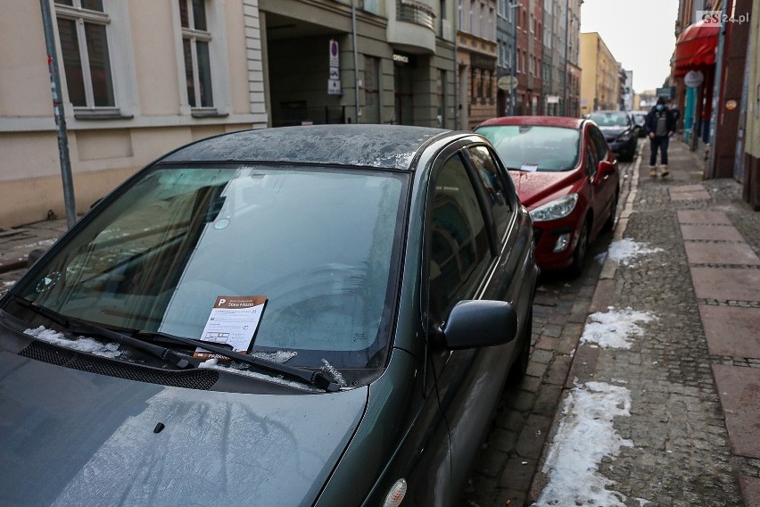 Nowości w parkowaniu w Szczecinie. Pierwszy dzień z PPN i SZSM. Zobacz zdjęcia - 1.02.2021