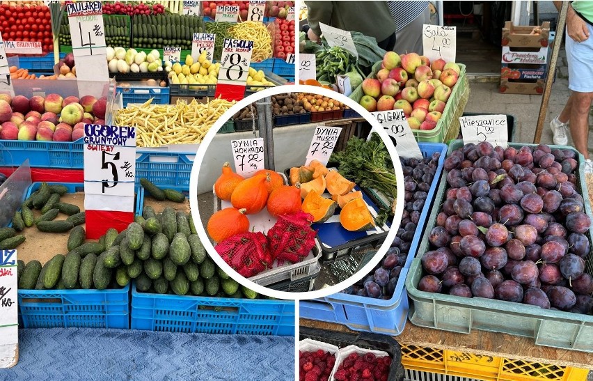 W jakich cenach były owoce i warzywa na kieleckich bazarach...