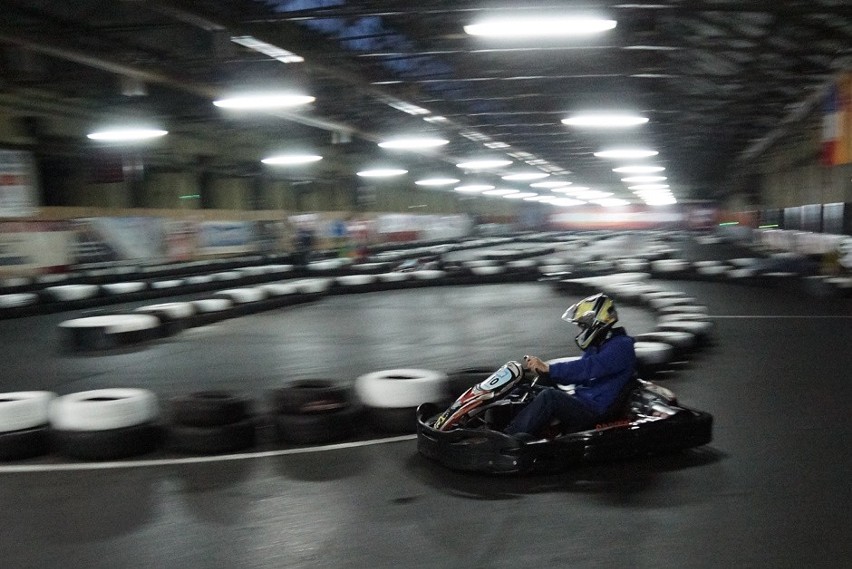Zawody Speedway Karting Grand Prix w Tarnowie.