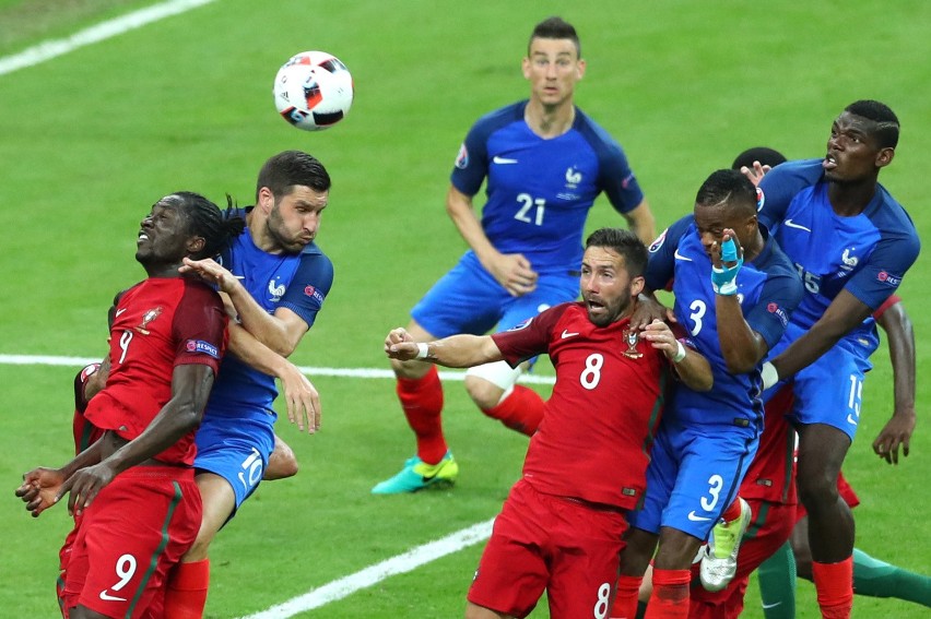 Mecz Portugalia - Francja w finale Euro 2016