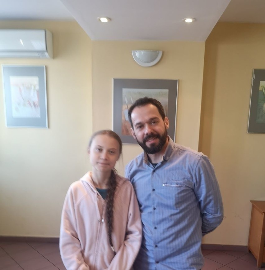 Greta Thunberg odwiedziła Zabrze. Była w kopalni Makoszowy i...