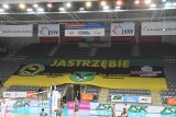 Jastrzębski Węgiel - Trefl Gdańsk. Mecz siatkówki w czerwonej strefie. Jak wygląda siatkarski pojedynek bez kibiców? Zobaczcie zdjęcia