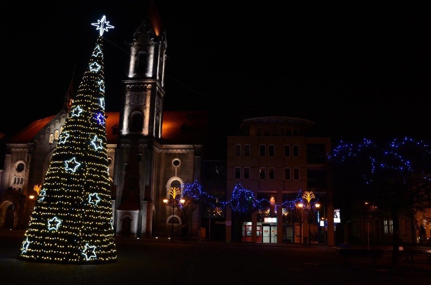 Świąteczne iluminacje w Tarnowskich Górach