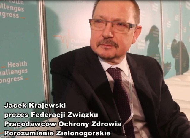Jacek Krajewsk, prezes Federacji Związku Pracodawców Ochrony Zdrowia Porozumienie Zielonogórskie