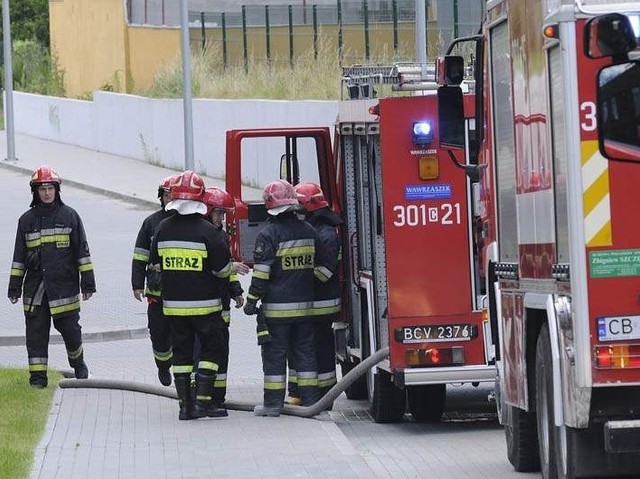 W pożarze altany w Toruniu zginęła jedna osoba