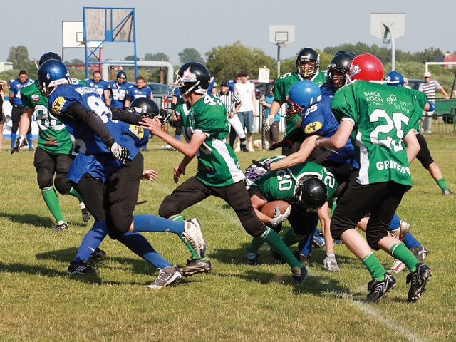 Griffonsi dwa lata temu walczyli w II lidze, teraz zagrają w lidze ósemek futbolu amerykańskiego.