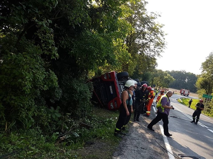 Operacja "stawianie" ciężarówki zaraz się rozpocznie