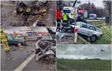 Dolny Śląsk: śmiertelny wypadek na drodze krajowej 94 pod Środą Śląską. Lądował śmigłowiec LPR