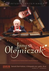 Recital mistrzowski Janusza Olejniczaka w Sanockim Domu Kultury. Wybitny pianista zagra 6 listopada
