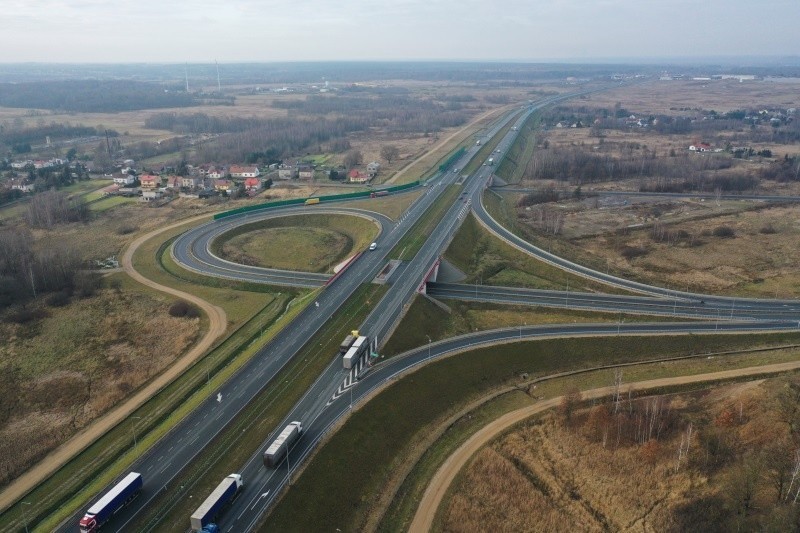 Tak dziś wygląda nowy odcinek autostrady A1 na którym...