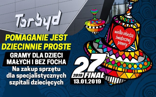 Koncert 27. Finału WOŚP odbędzie się przed Torbydem