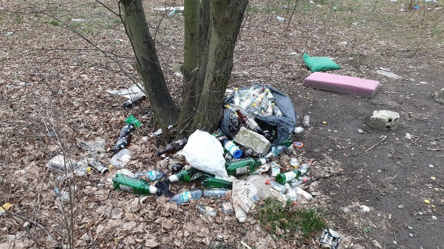 Śmieci na Podolanach