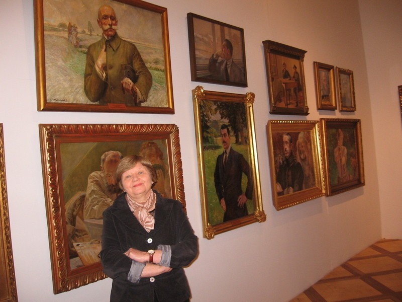 -Na wystawie zobaczymy wiele portretów namalowanych przez...