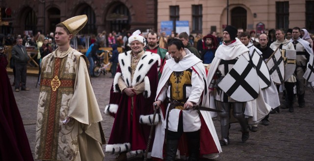 Inscenizacja historyczna w 550-lecie II pokoju toruńskiego odbyła się w ramach Festiwalu Nauki i Sztuki.