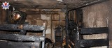 Tragiczny pożar w Baranowie. W kotłowni znaleziono zwłoki mężczyzny