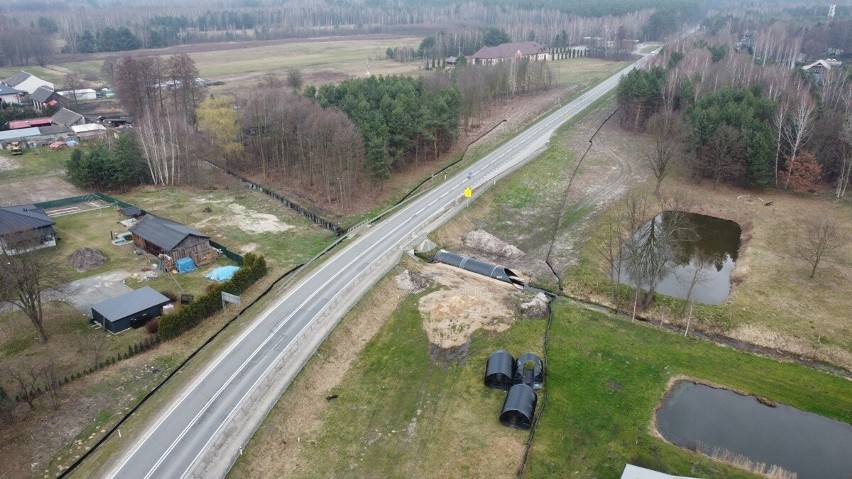 Trwa budowa obwodnicy Lipska. Trasa o długości 6,4 kilometra kosztuje prawie 188 milionów złotych. Jaki jest postęp prac? Zobacz zdjęcia