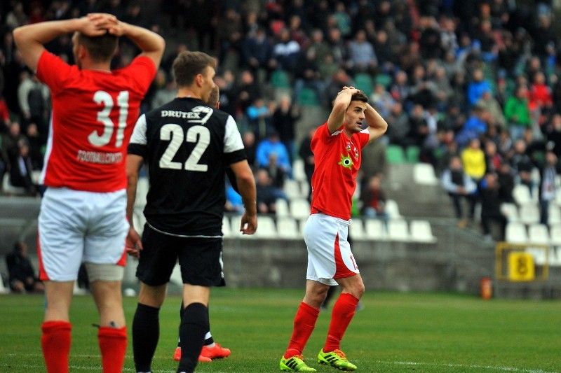 Zagłębie Sosnowiec - Bytovia Bytów 1:1. Remis w meczu na szczycie II ligi [ZDJĘCIA]