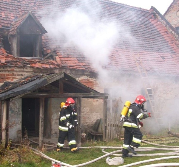 Przyczyną pożaru było prawdopodobnie podpalenie.