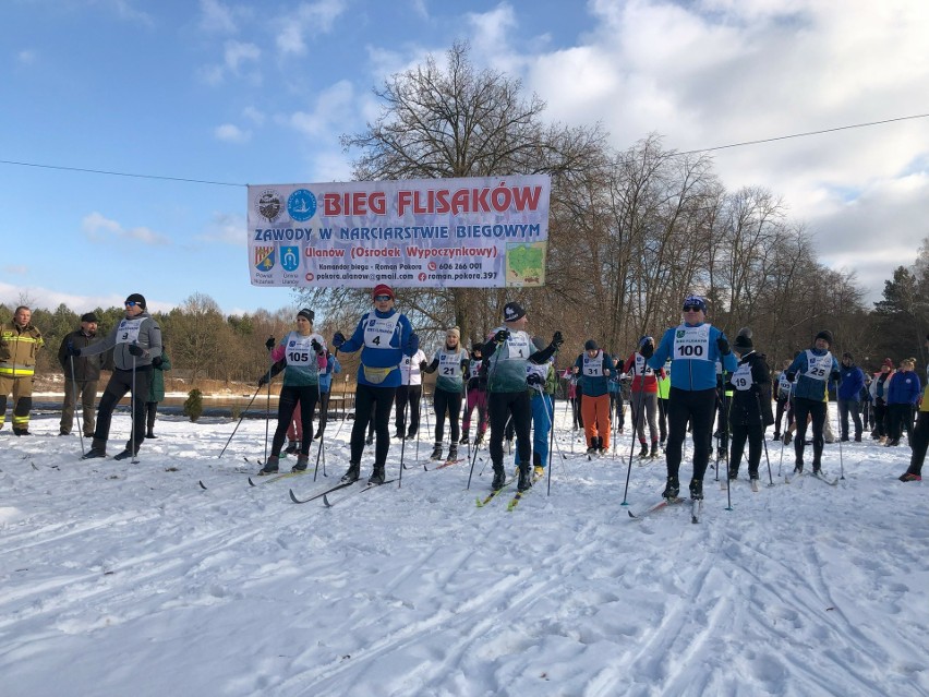 X Zimowy Bieg Flisaków w Ulanowie, czyli ogólnopolskie zawody w narciarstwie biegowym. Zobacz zdjęcia