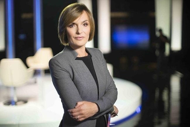Dorota Gwryluk w programie "Premierzy" (fot. Polsat)