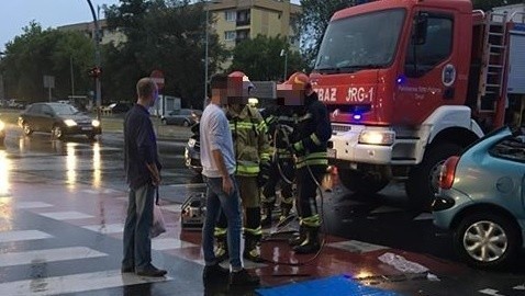 W sobotę, 6 lipca około godziny 21:00 na skrzyżowaniu ulic...