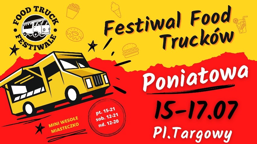 Festiwal Food Trucków w Poniatowej...