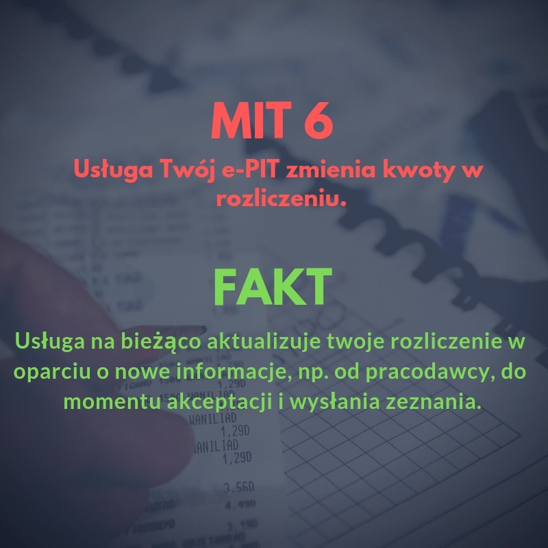 KAS publikuje mity i fakty o usłudze Twój e-PIT.