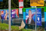 Swastyki na plakatach wyborczych PiS-u w Szczecinie. "To brudna kampania"