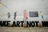 Bydgoska instalacja "Make Art Not War" pojedzie w świat