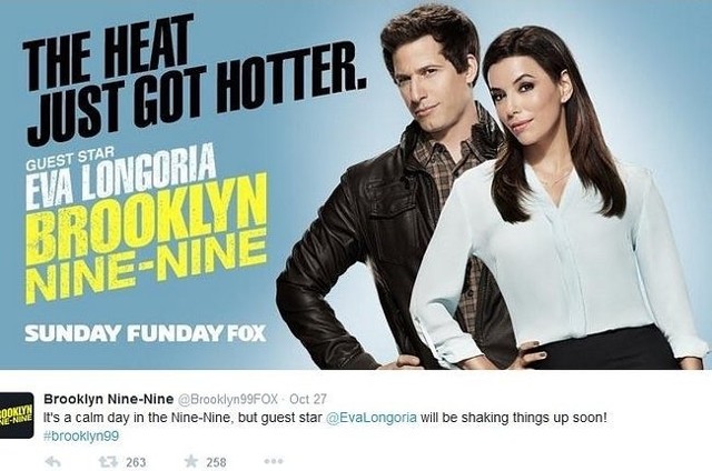 Eva Longoria w serialu "brooklyn 9-9" (fot. screen z Twitter.com)