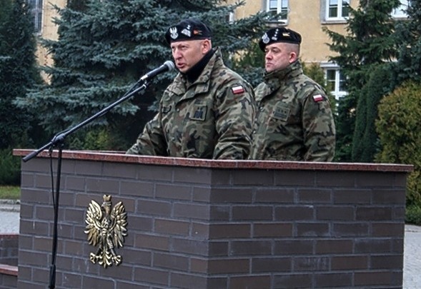 Generał Mirosław Różański pożegnał się z brygadą w Międzyrzeczu