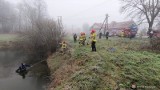 Ciało znalezione w stawie. Makabryczne odkrycie w Rostkowie. Wiadomo, kim był mężczyzna